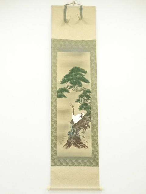 JAPANESE HANGING SCROLL / HAND PAINTED / SHOCHIKUBAI SET OF 3